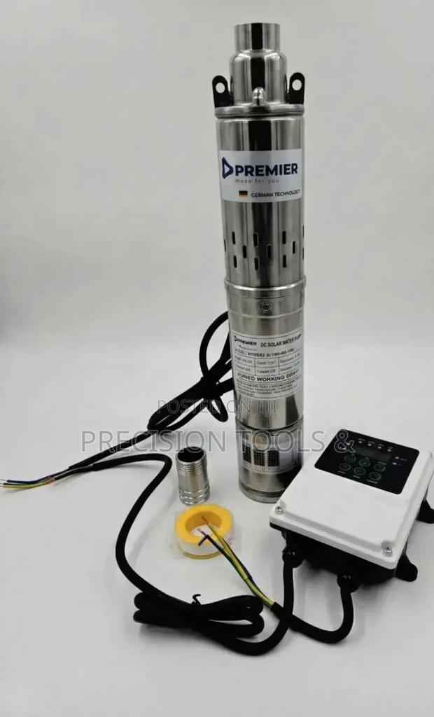 Premier Solar Dc Submersible Pump 96v 750w 1" 140m Lift 2m3/Hr Flow