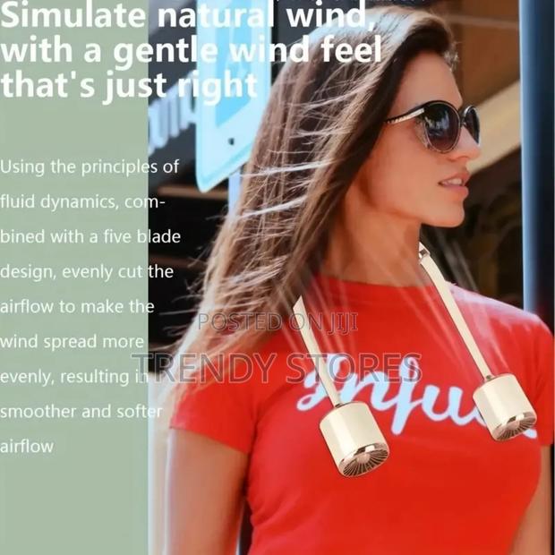 Gold Neck Fan - main view