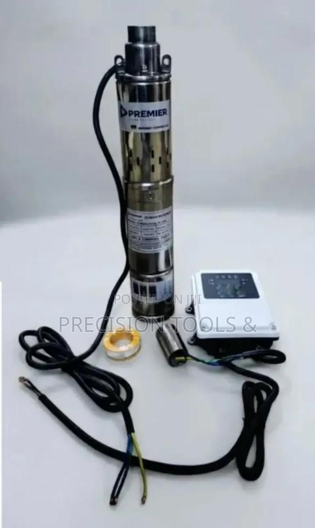 Premier Solar Dc Submersible Pump 24v 180w 1.25" 60m Deep Head Lift