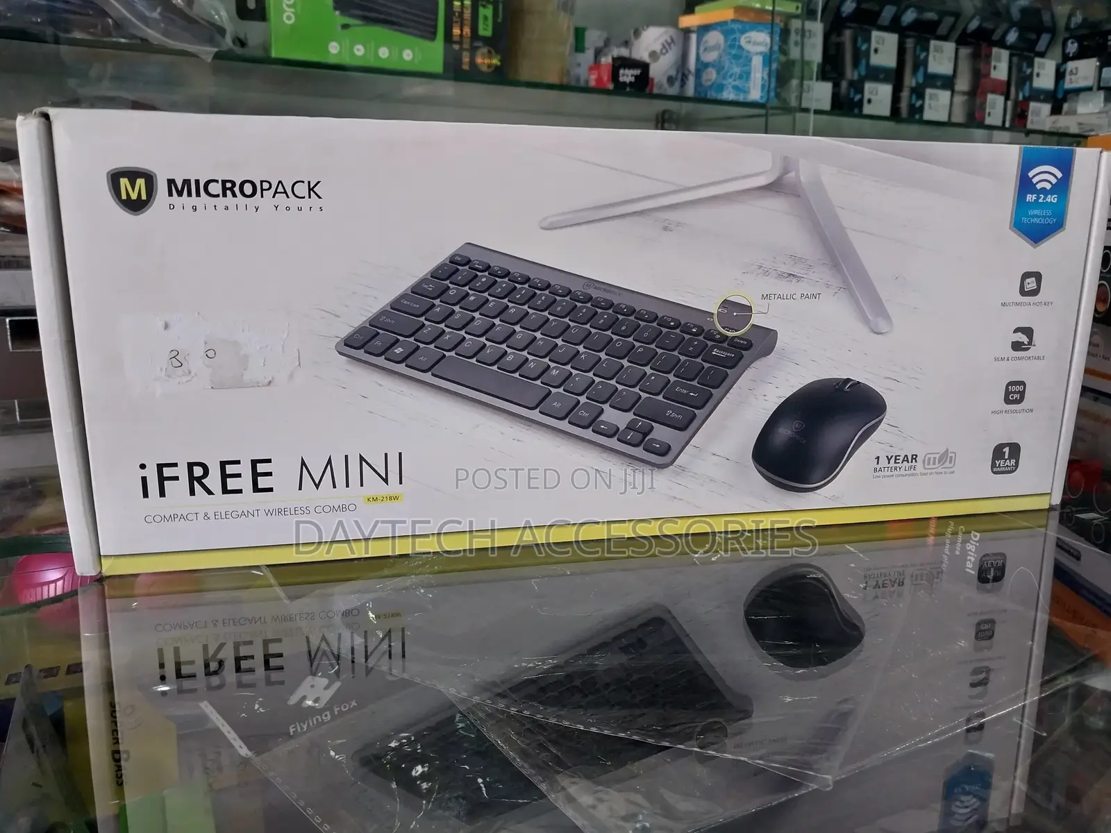 Micropack, Km-218w Ifree Mini Elegant Wireless Combo Keyboard Mouse