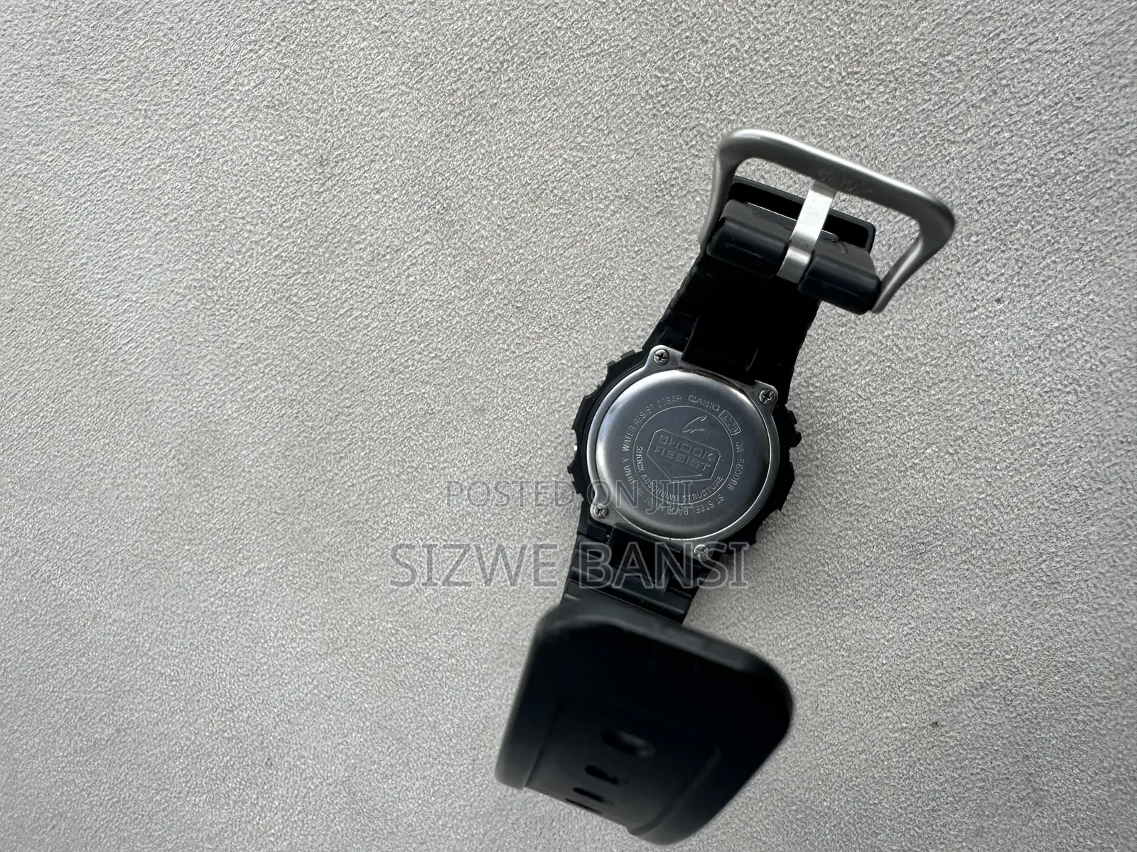 Original Casio G-Shock Dw-5600 – Black