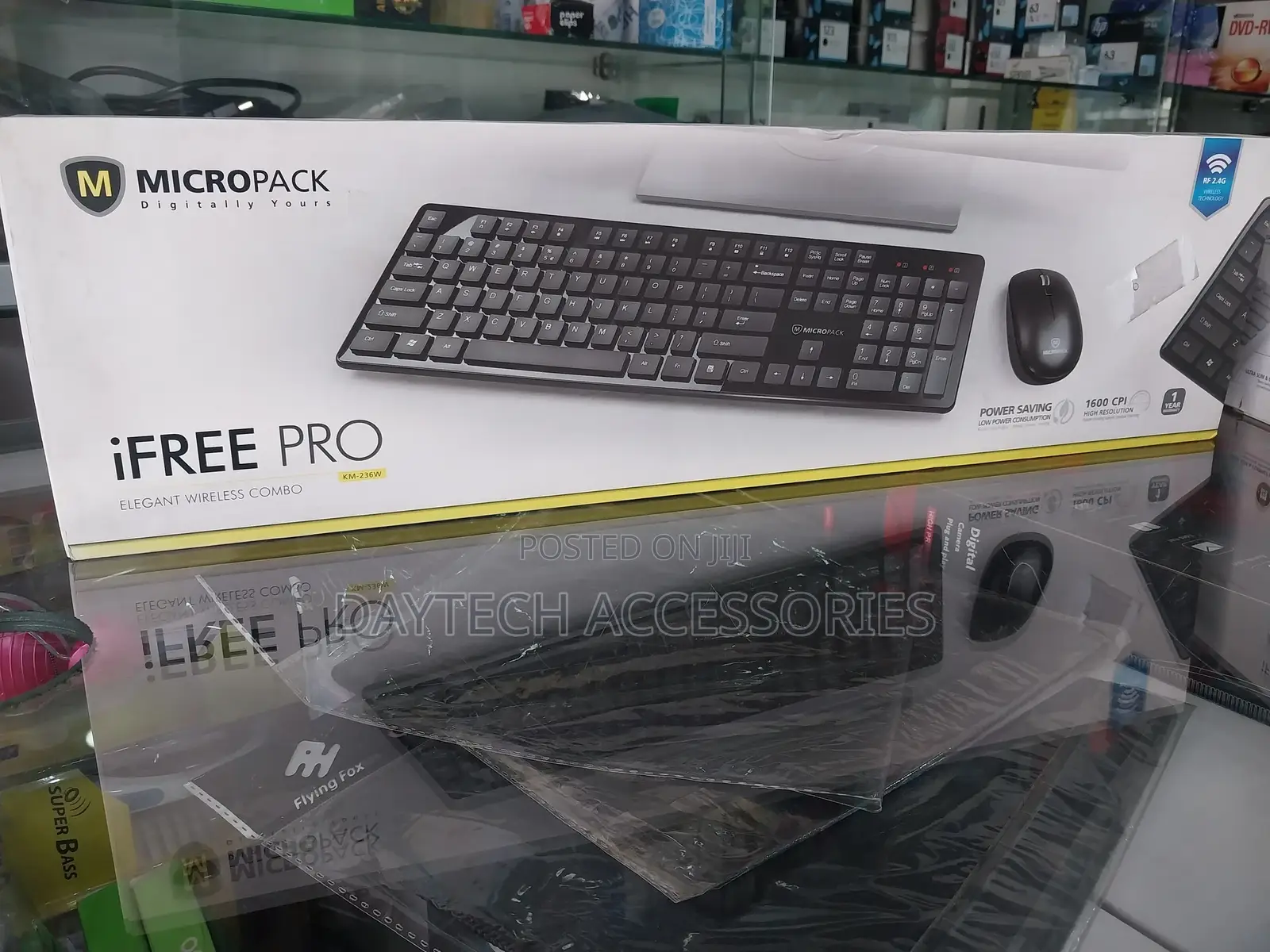 Micropack Km-236w Wireless Combo Keyboard Mouse.