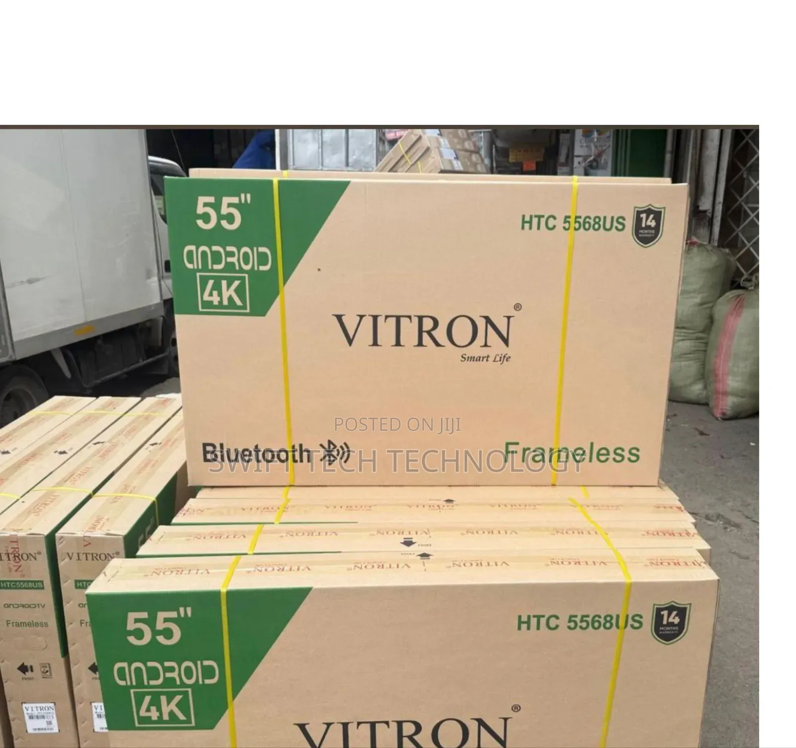 Vitron 55 Inches Smart Android Frameless Resolution