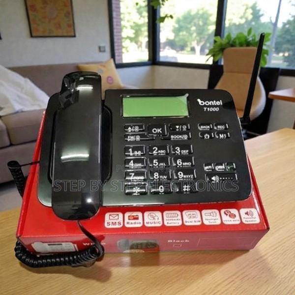 Strong Signal Dual Sim Bontel T1000 GSM Fixed Wireless Office Phone