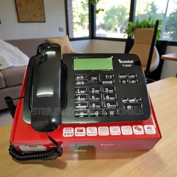 Strong Signal Dual Sim Bontel T1000 GSM Fixed Wireless Office Phone