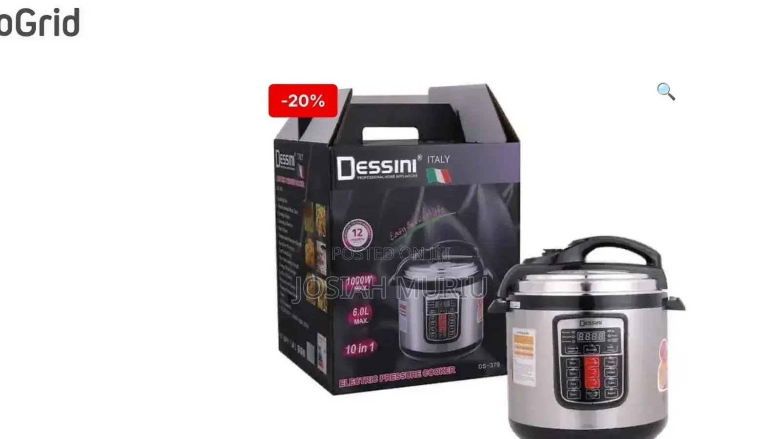 Dessin Electric Pressure Cooker 6l