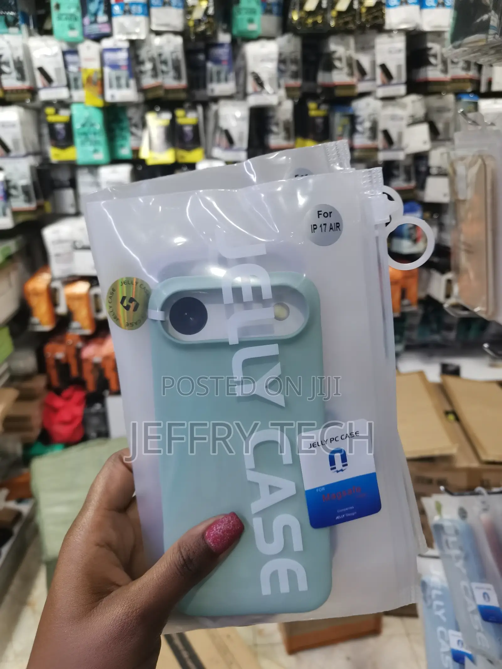 Kediers iPhone 17 Air Pc Hybrid Liquid Jelly Phone Case -Green