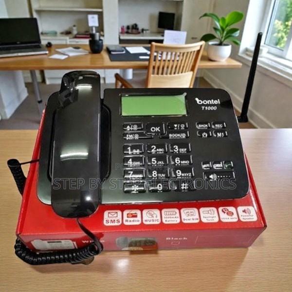 Dual Sim Stable Calling Bontel T1000 GSM Wireless Landline Device - main view