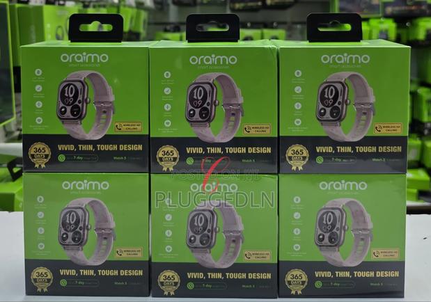Oraimo Watch 5 Osw-805 2.01" Hd Panda Glass 1atm Smart Watch - Pink