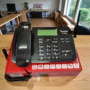 Dual Sim Fm Radio Bontel T1000 GSM Wireless Desktop Landline Phone