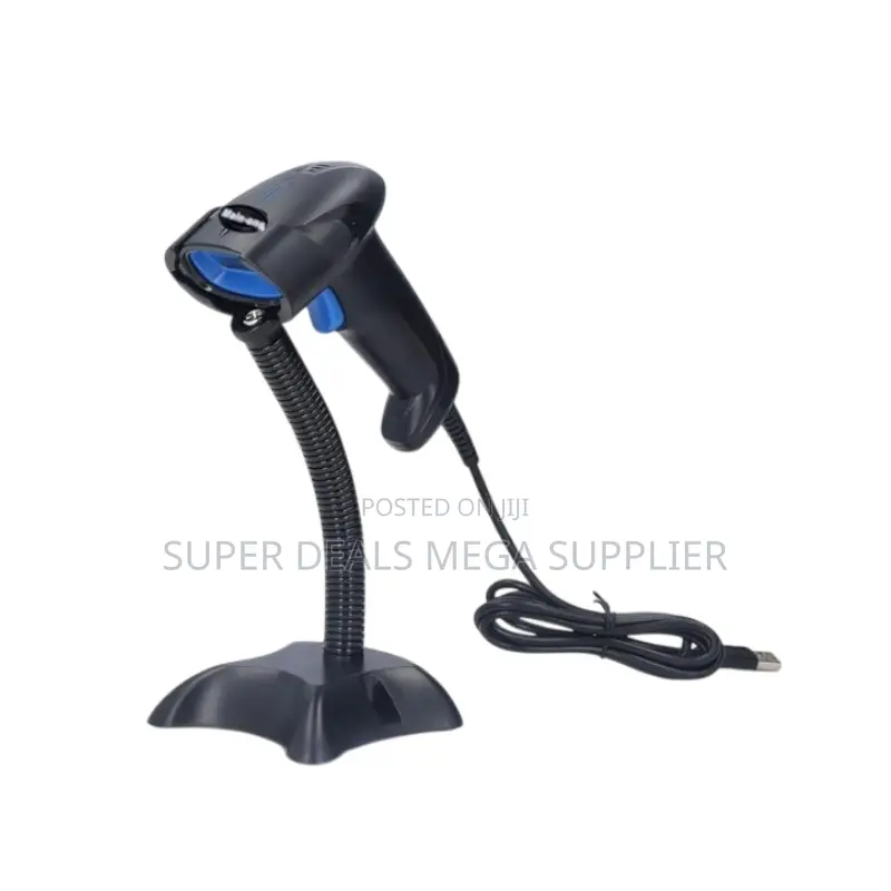 Usb Wired Handheld Scanner With Stand High Speed for Supermarkets
