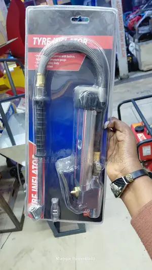 Air Tyre Inflator With Gauge