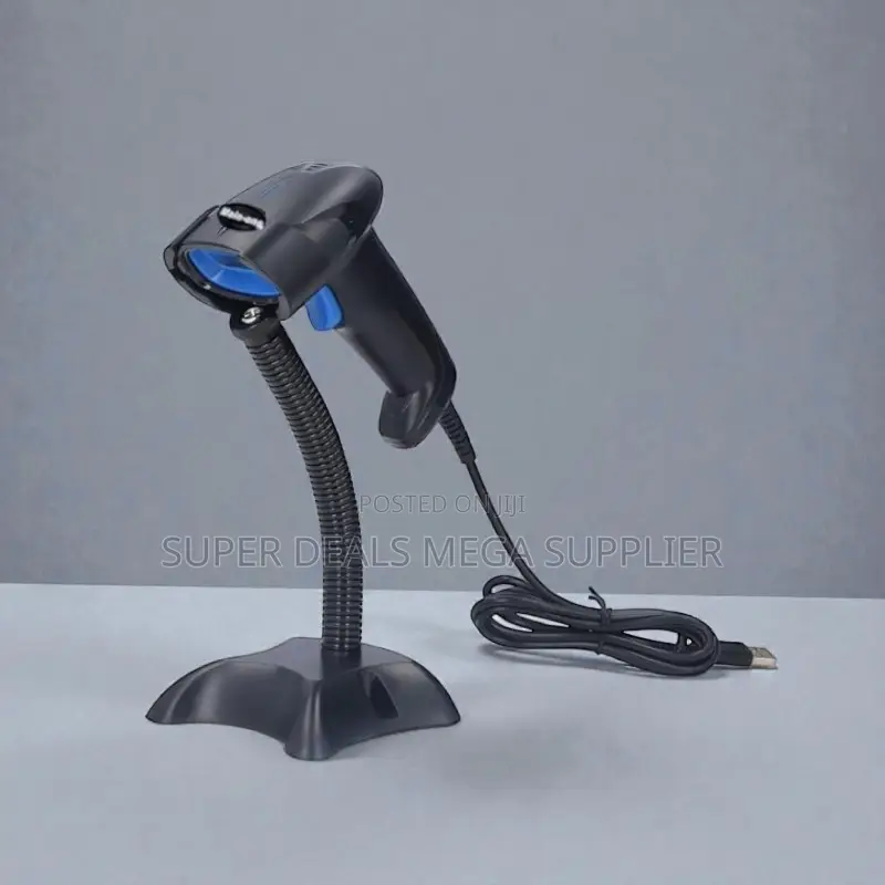 Usb Wired Laser Scanner With Stand Reliable Quality High Performance