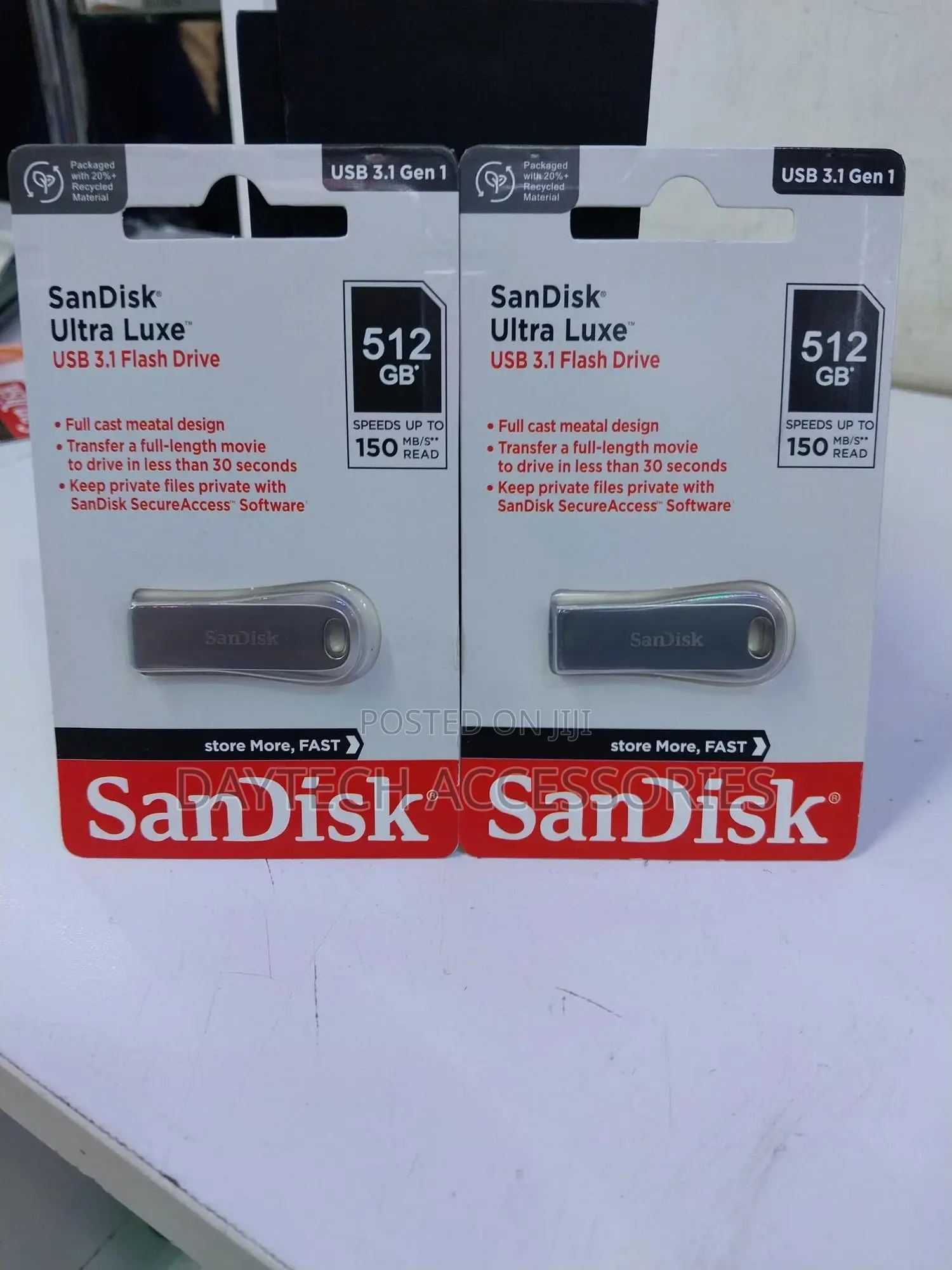 Sandisk Ultra Luxe Usb Flash Drive 512gb Sdcz74-512g-G46