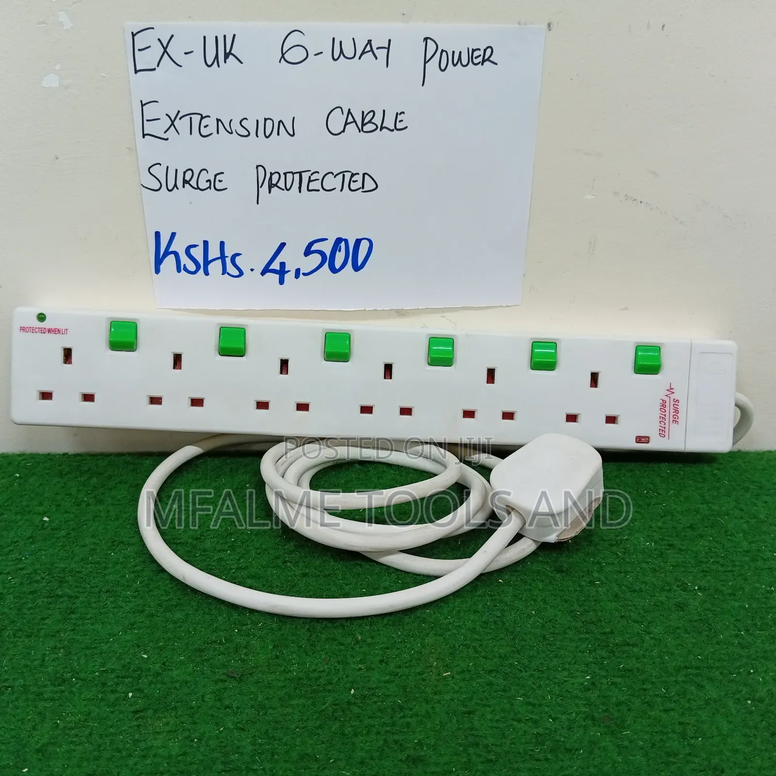 6 Way Power Cable
