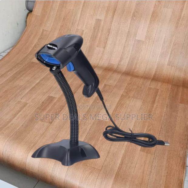 Usb Wired Handheld Laser Scanner With Stand Enhanced Quality Build
