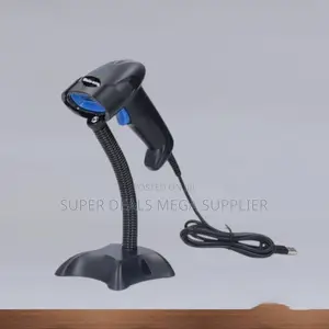 Usb Wired Handheld Laser Barcode Scanner Reader With Stand for Pos Use