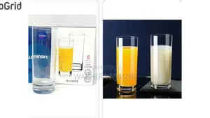 *Set of 6 Luminarc Islande Glass