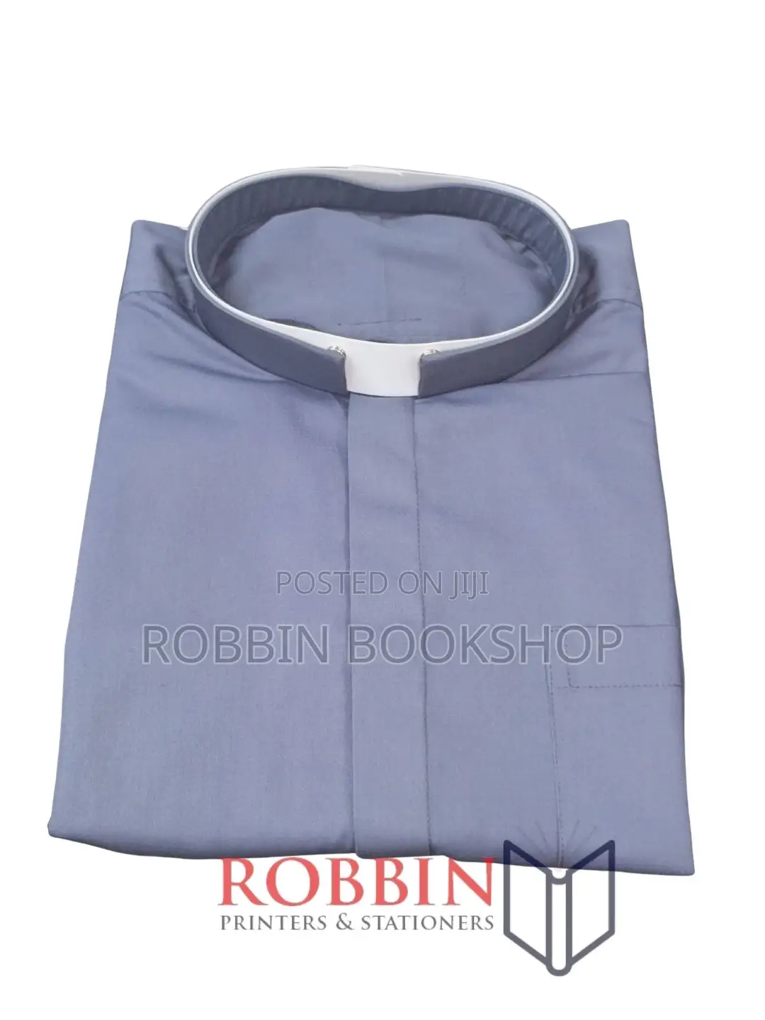Breathable Clergy Shirt - 100% Cotton / Tab Collar