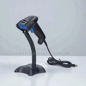 Usb Handheld Laser Barcode Scanner With Stand and Ergonomical Handle