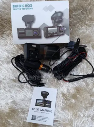 1080p Car DVR Camera 2 Channel Dashcam for Front and Rear Inside