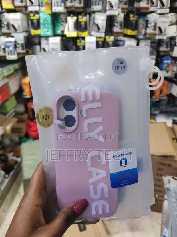 Sikgier iPhone 17 Pc Hybrid Liquid Jelly Phone Case -Pink