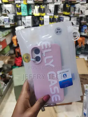 Sikgier iPhone 17 Pc Hybrid Liquid Jelly Phone Case -Pink