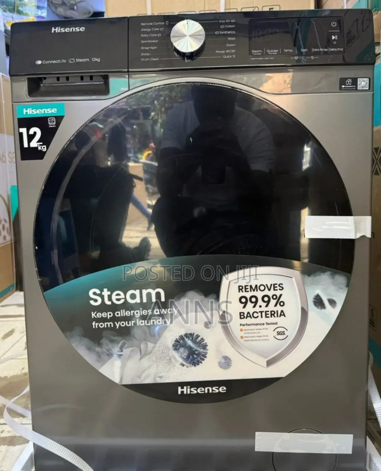 12kg Wash N Spin Washing Machine