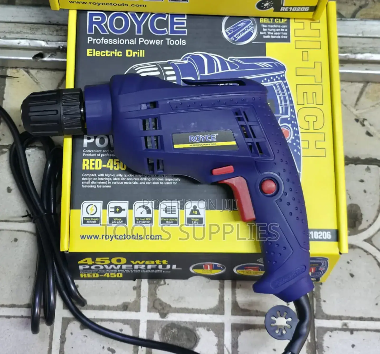 450 Watts Powerful Drill