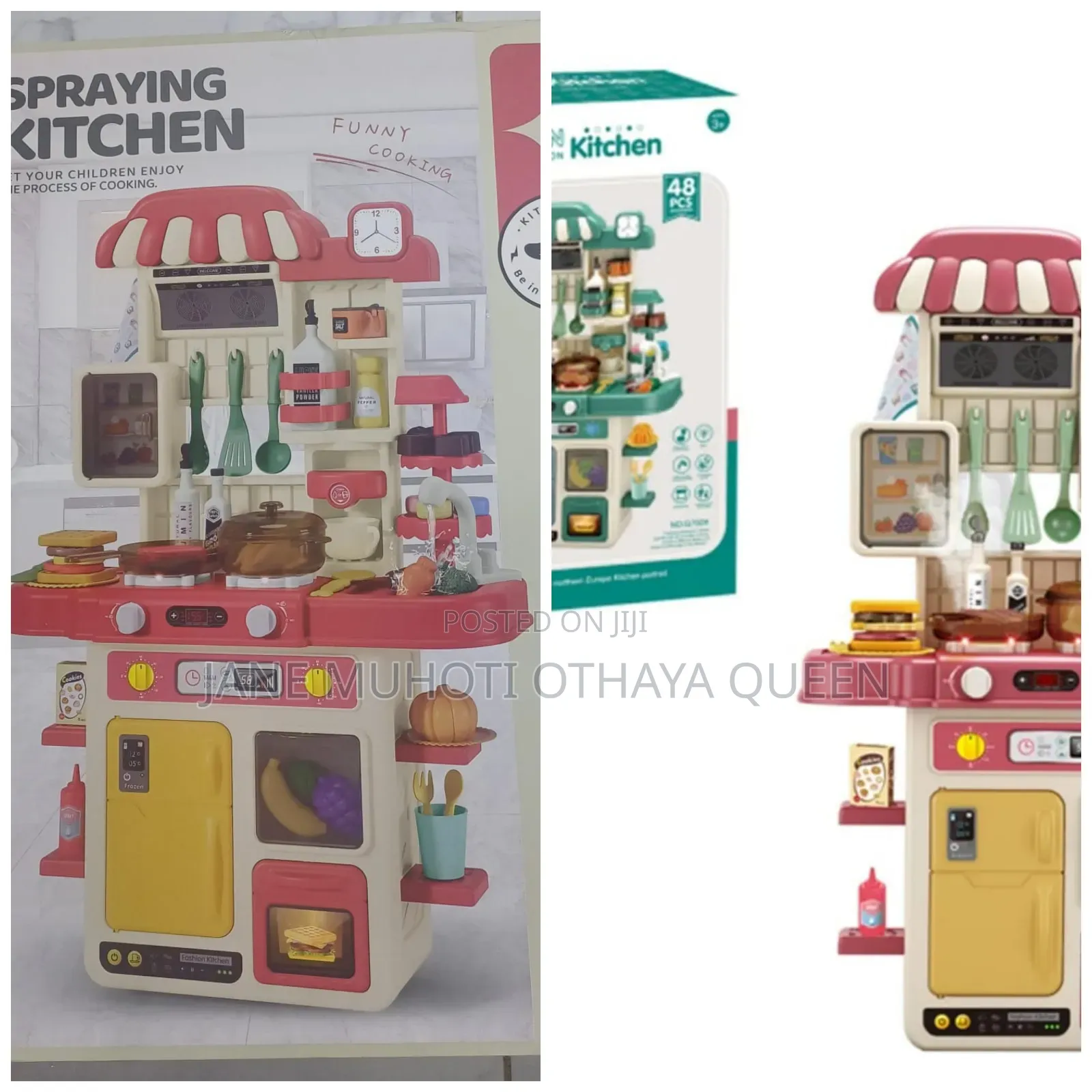 *Spraying Kitchen Set