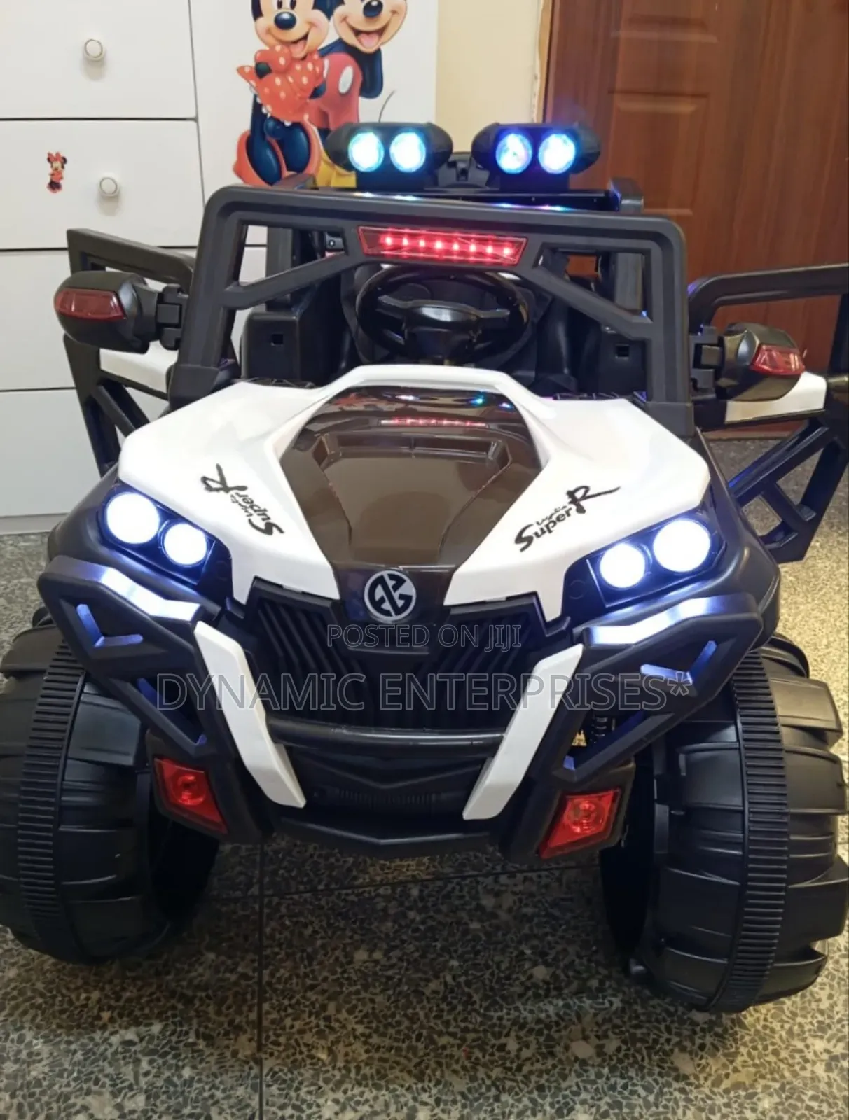 PVC Kids Ride-on Electric Jeep.