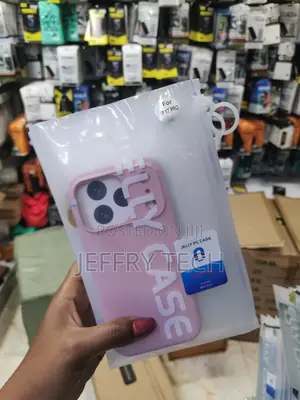 Wincer iPhone 17 Pro Pc Hybrid Liquid Jelly Phone Case -Pink