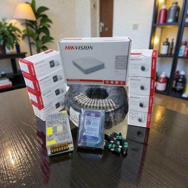 8 Channel DVR With 8 Hikvision Cameras and Remote Monitoring Support