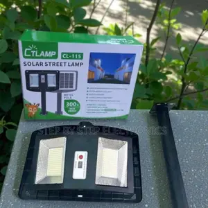 Ctlamp 300w Outdoor Security Solar Street Light With Motion Activation