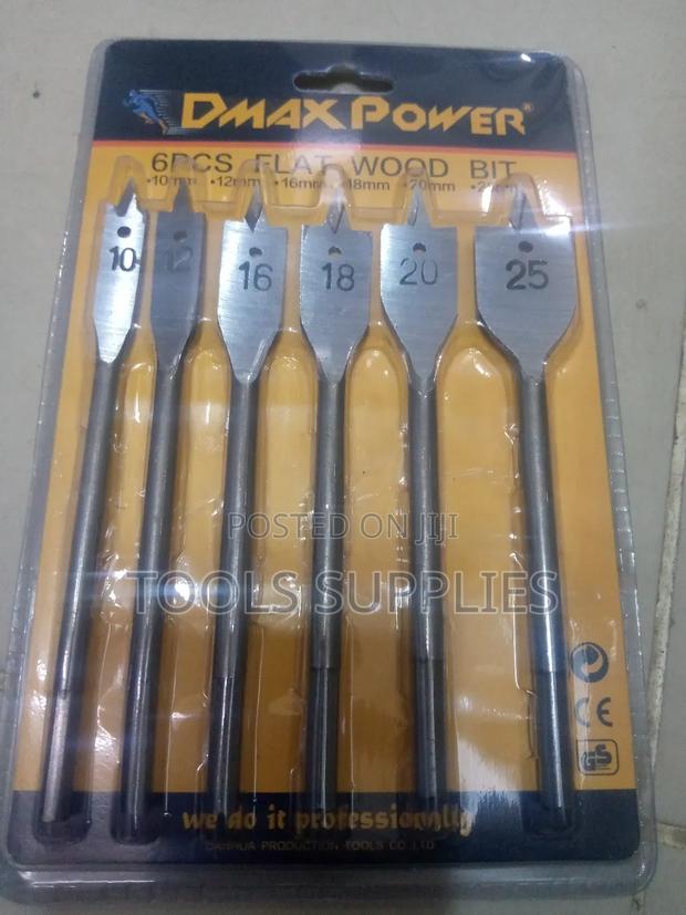 6 PCS Flat Wood Bit - main view