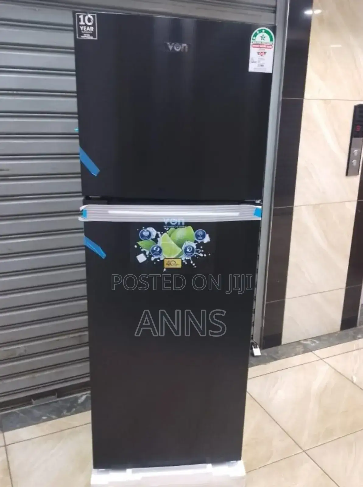 Von 247litres Fridge Double Door Non Frost