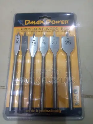 Flat Wood Bit,6 PCS