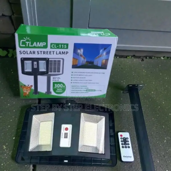 Ctlamp 300w Ip66 Rated Solar Street Light With Long Working Hours