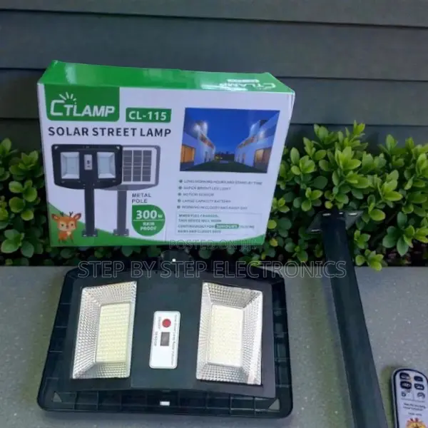 Long Lasting Ctlamp 300w Large Super Bright Solar Street Light