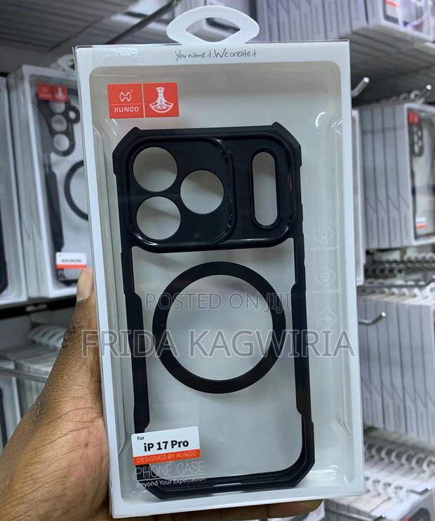 Xundd Shockproof Clear Back Cover For iPhone 17 Pro - main view