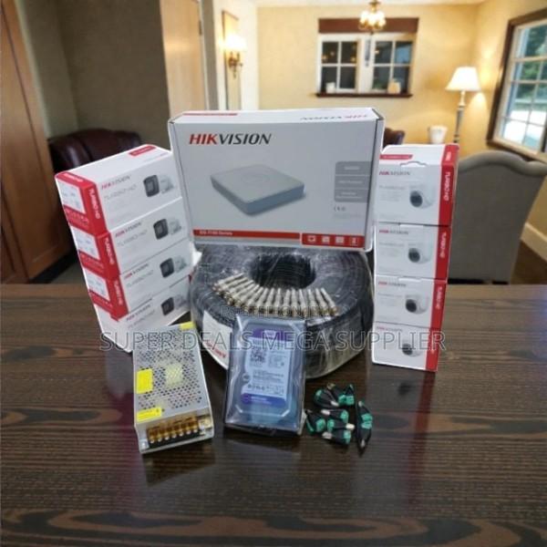 8 Hikvision Cameras Kit With Strong Quality Housing and Ios Support - main view