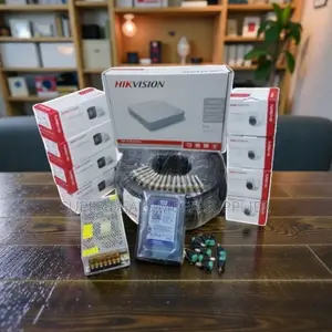 Hikvision 8 Security Cameras With Inexpensive Setup and Cloud Storage