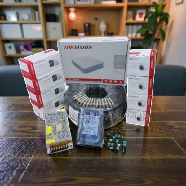 Hikvision 8 Security Cameras With Inexpensive Setup and Cloud Storage