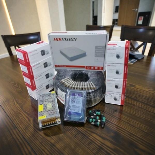 Full System 8 Hikvision Cameras 1080p With Weather Resistant Housing