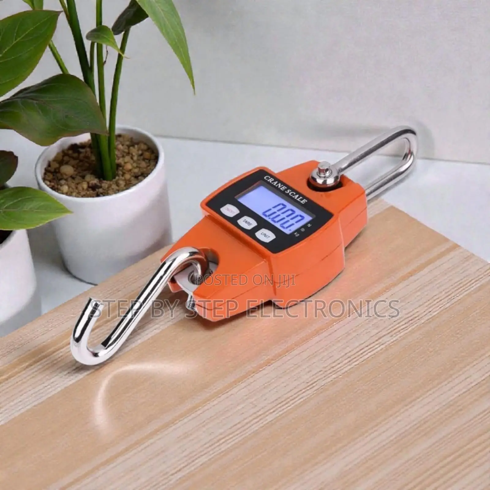High Quality 300kgs Digital Hanging Crane Scale LCD Display Portable
