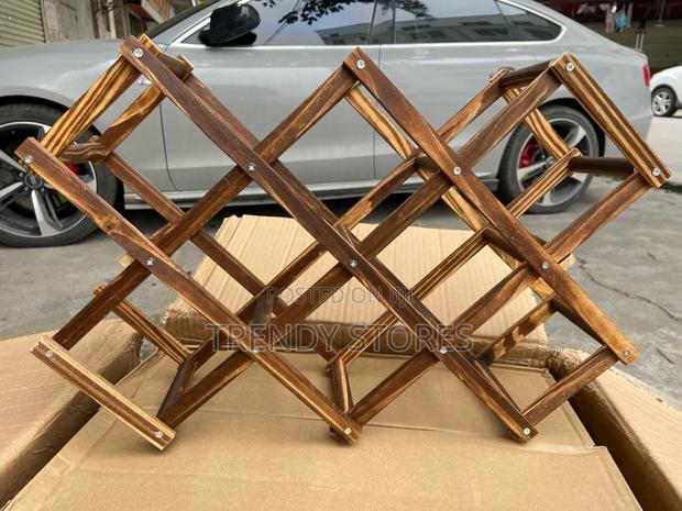Wooden Wine Bottle Rack - main view