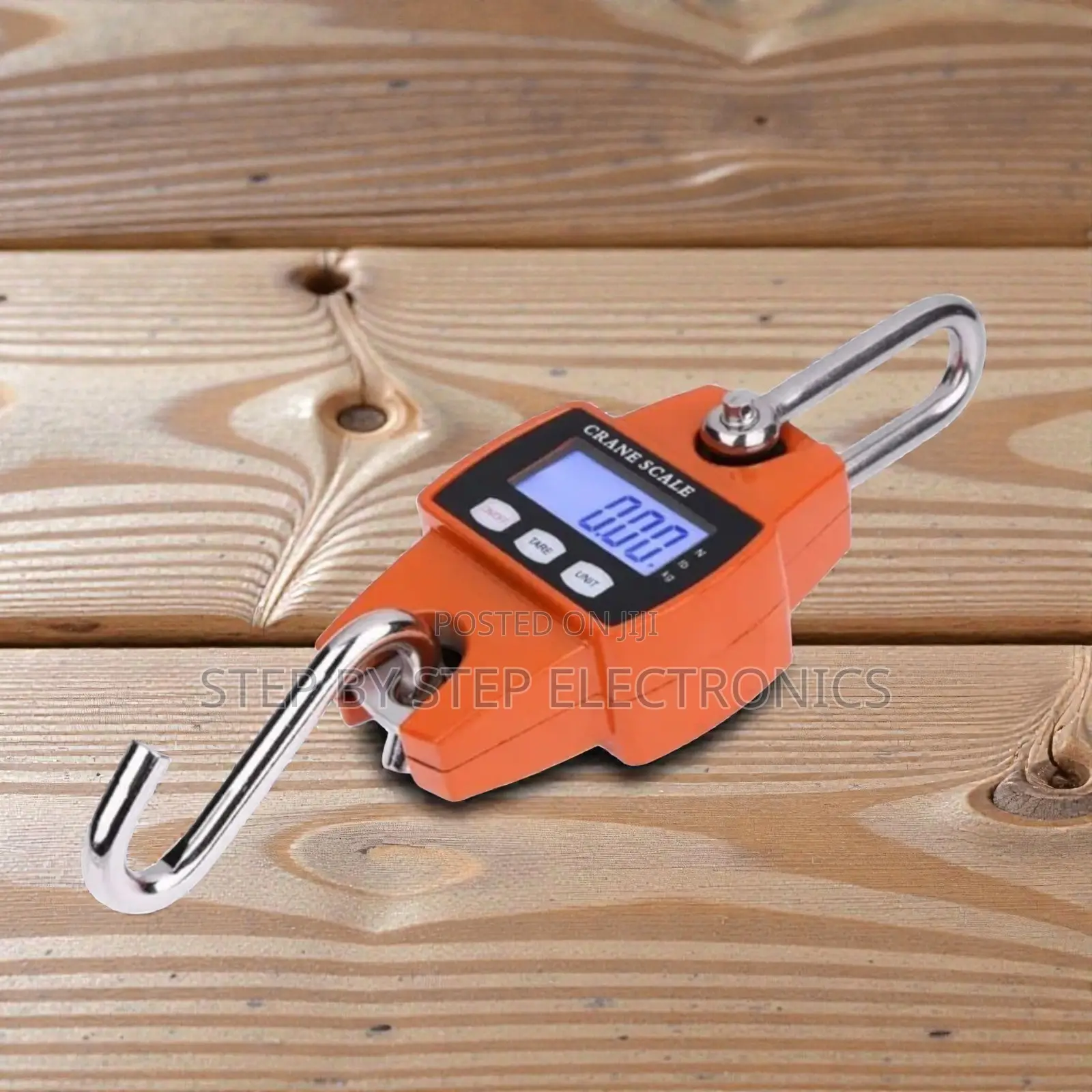 Quality Ensured 300kgs Hook Crane Scale LCD Large Capacity Battery