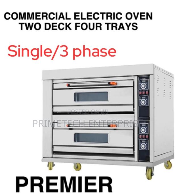 Single Phase/3phase Electric Oven 2deck 4trays - main view