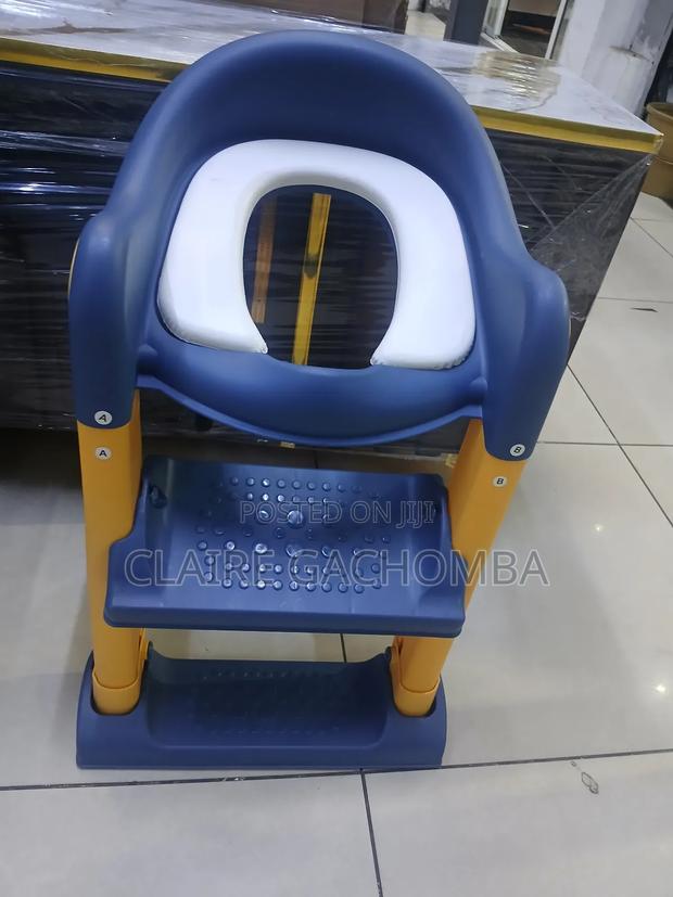 Foldable Kids Training Toilet Ladder - main view