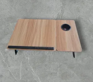 Foldable Study Table or Laptop Table With Cup Slot_pa